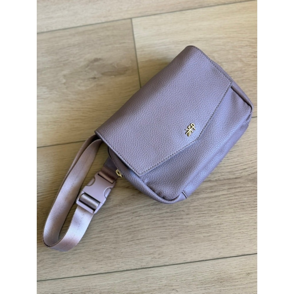 Freshly Picked Classic Belt Bag Lilac Mauve Pebbled Vegan Leather Waist Pack